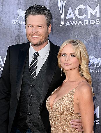 Miranda Lambert nice cleavage at the 49th Annual Academy Of Country Music Awards in Las Vegas