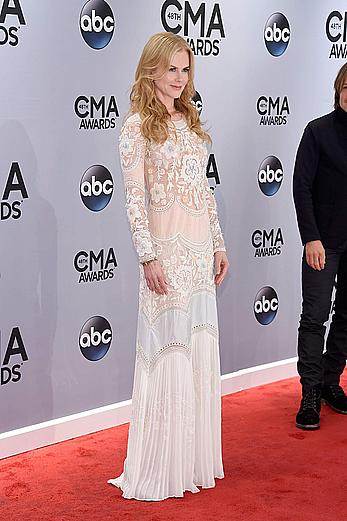 Nicole Kidman see through at 48th annual CMA Awards in Nashville