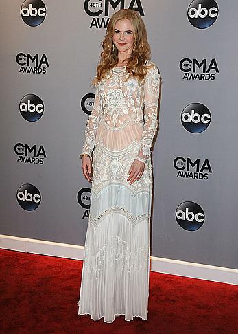 Nicole Kidman see through at 48th annual CMA Awards in Nashville