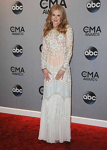 Nicole Kidman see through at 48th annual CMA Awards in Nashville