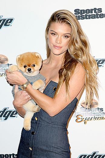 Nina Agdal sexy at Sports Illustrated Experience Friday Night Party