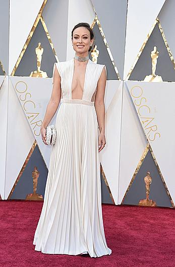 Olivia Wilde looking sexy at 88th Annual Academy Awards in Hollywood