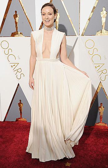 Olivia Wilde looking sexy at 88th Annual Academy Awards in Hollywood