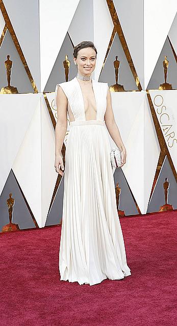 Olivia Wilde looking sexy at 88th Annual Academy Awards in Hollywood