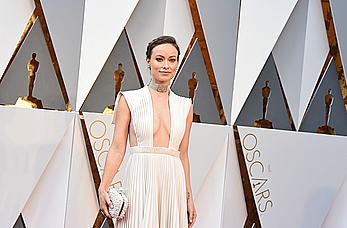 Olivia Wilde looking sexy at 88th Annual Academy Awards in Hollywood