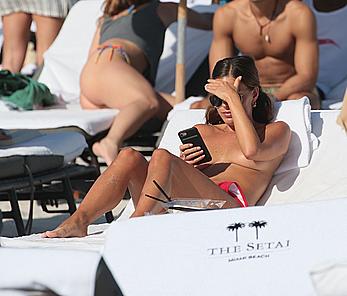 Petra Kladivova sunbathing topless