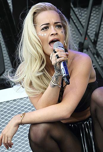 Rita Ora performs at New Look Wireless Birthday party