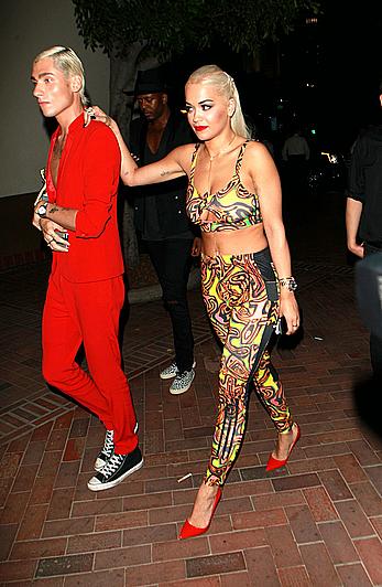 Rita Ora sexy at Republic Records VMA After Party