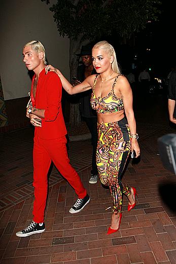 Rita Ora sexy at Republic Records VMA After Party