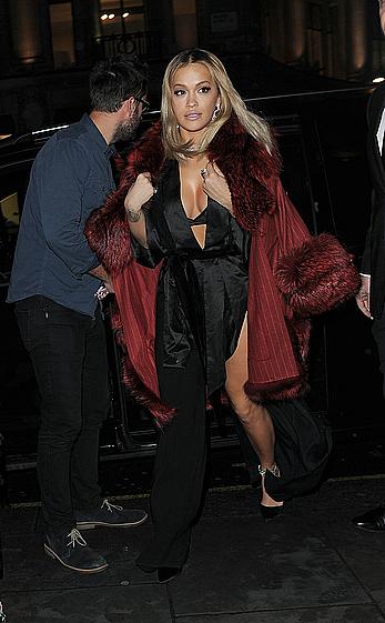 Rita Ora Tezenis italian underwear capsule collection event in London