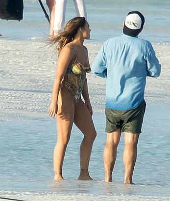 Ronda Rousey nude in body paint the SI photoshoot in Bahamas