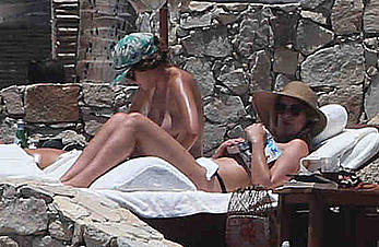 Rumer Willis and Tallulah Willis caught topless in Cabo San Lucas