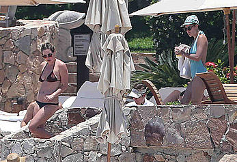 Rumer Willis and Tallulah Willis caught topless in Cabo San Lucas