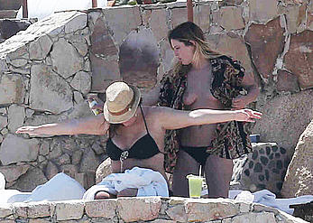 Rumer Willis and Tallulah Willis caught topless in Cabo San Lucas