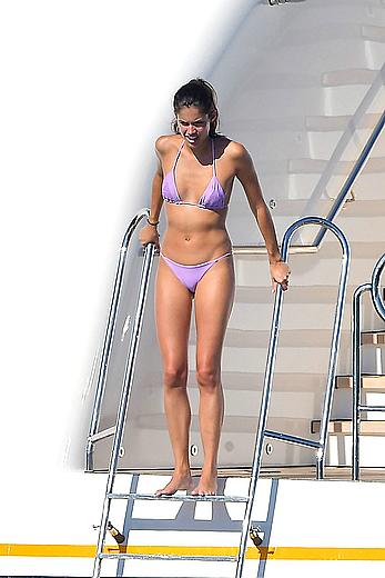 Sara Sampaio in bikini in St. Tropez