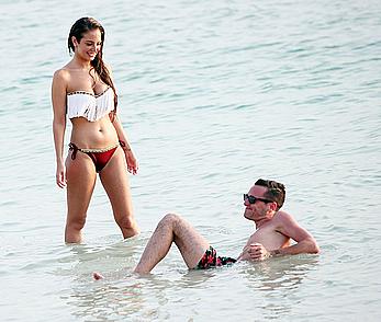 Tulisa Contostavlos wearing a bikini in Dubai 10413  (25)